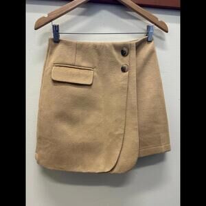 ChicWish New Camel Wrap Skirt S